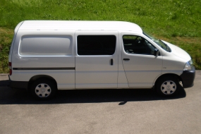 TOYOTA Hiace 2.5 D-4D Van LWB Lang Version (Kasten) ((BARANKAUF gesucht !!))