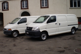 TOYOTA Hiace 117PS 4x4 D-4D Van 4WD LWBLanger Radstand (Kasten)