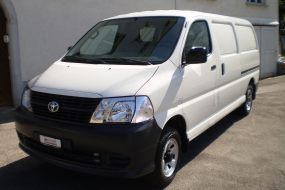 TOYOTA Hiace 117PS 4x4 D-4D Van 4WD LWBLanger Radstand (Kasten)